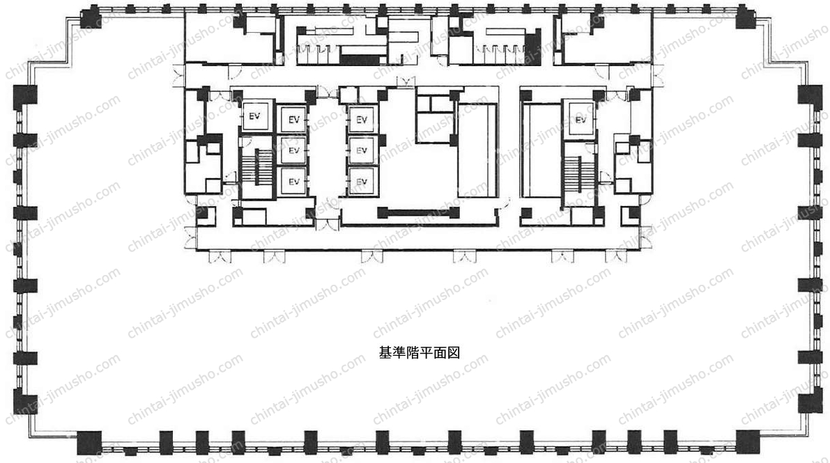 JA共済ビルの間取図