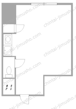 ハイネスロワイヤルの間取図