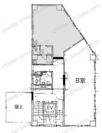 鈴野ビルの間取図