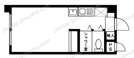 エスペーロ初台の間取図