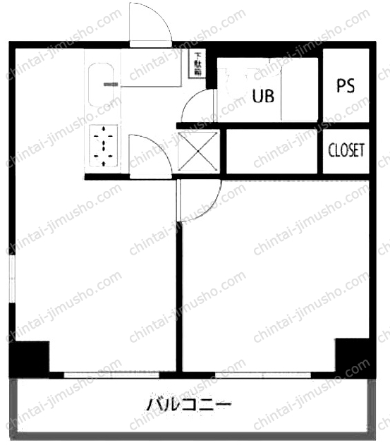 サンパレス新宿の間取図