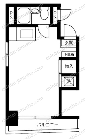 国土池袋ビルの間取図
