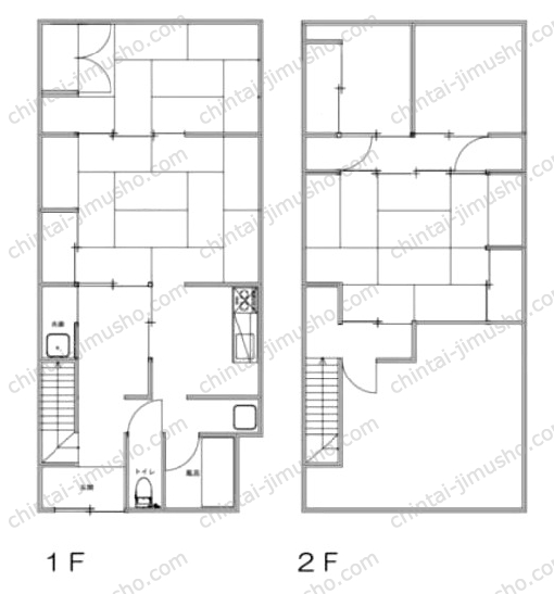 千駄木５丁目戸建の間取図