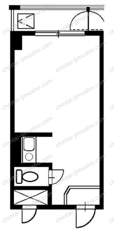 築地永谷タウンプラザの間取図