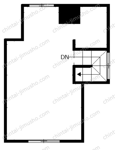 大森北1丁目店舗の間取図