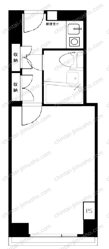 ニューステイトメナーの間取図
