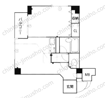 ラ・ヴニール目白の間取図