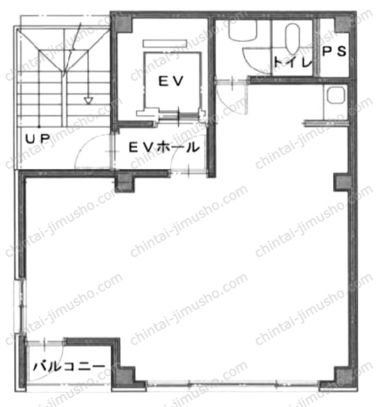 椿ビルの間取図