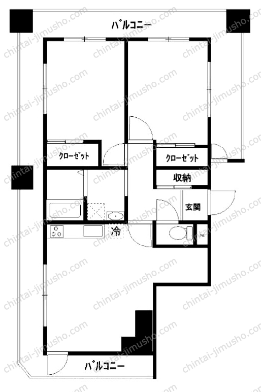 サンライズ南池袋の間取図