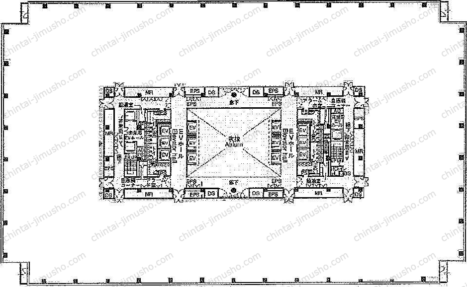 KDX豊洲グランスクエアの間取図