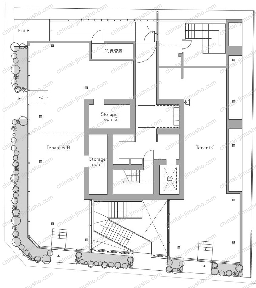 THE GRANDUO GAKUGEIDAIGAKUの間取図