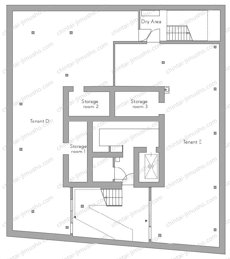 THE GRANDUO GAKUGEIDAIGAKUの間取図