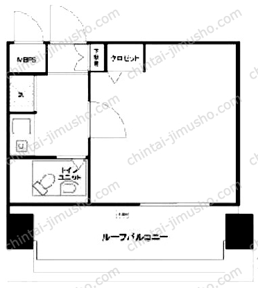 ライオンズマンション大島第2の間取図