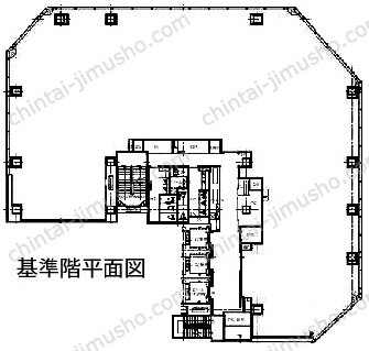 虎ノ門安田ビルの間取図