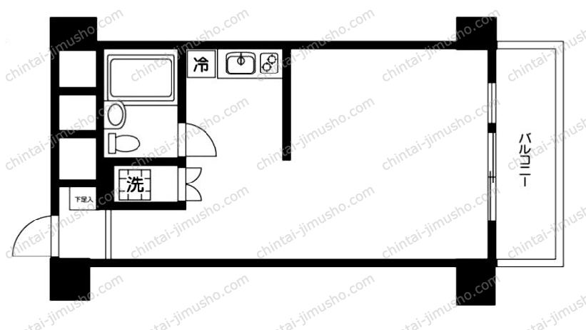 秀和恵比寿レジデンスの間取図