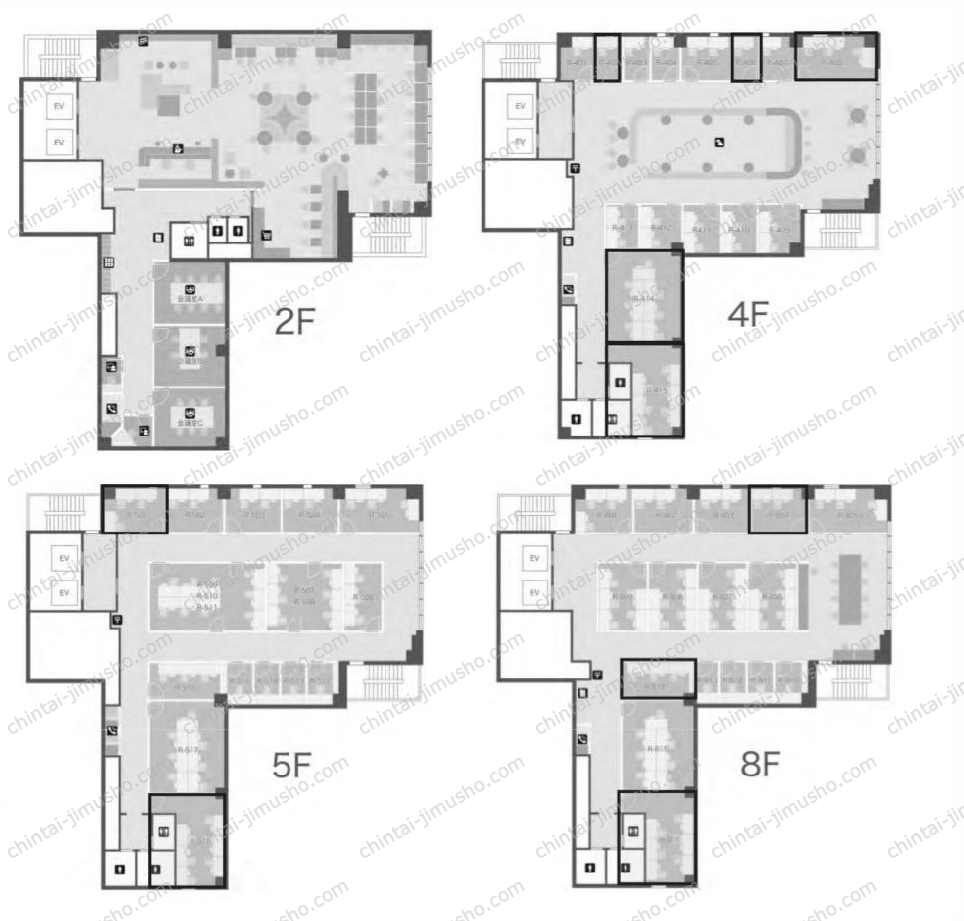 FPG links KYOBASHI／ビジネスエアポート京橋の間取図
