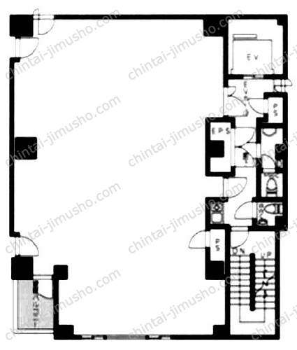新橋赤レンガ通りビルの間取図