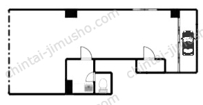 堀ビルの間取図