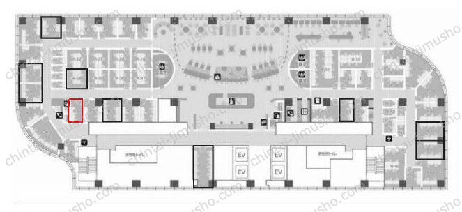 東宝日比谷ビル／日比谷シャンテ／ビジネスエアポート日比谷の間取図