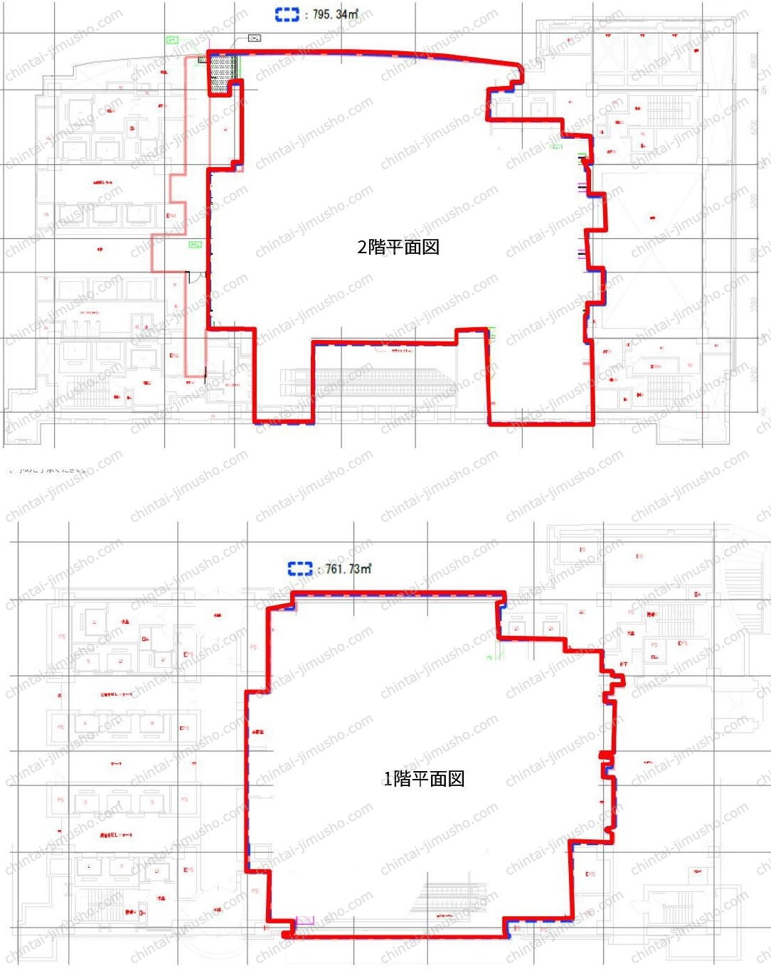 大成大手町ビルの間取図