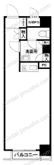 ライオンズマンション津田沼第5の間取図