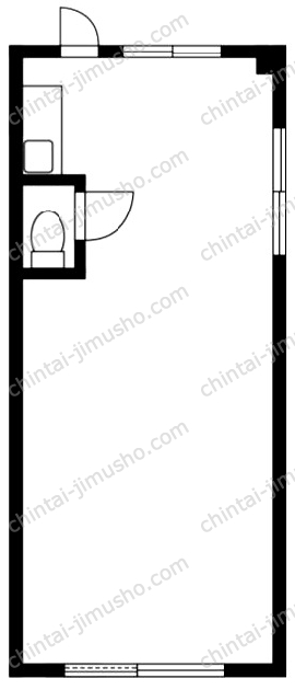 一場ビルの間取図