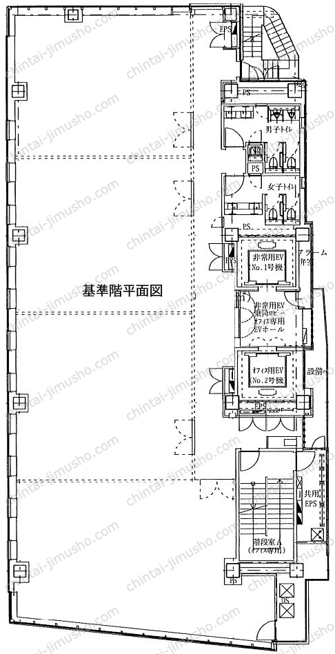 第一白鳳ビルディングの間取図