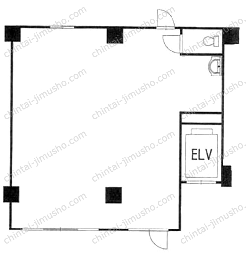 守屋ビルの間取図