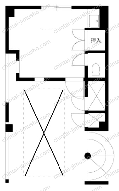 ヴィラ匠の間取図