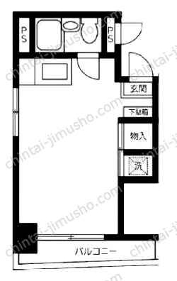 国土池袋ビルの間取図