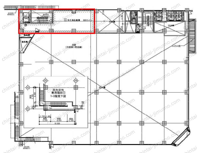 AIP25豊洲ビルの間取図