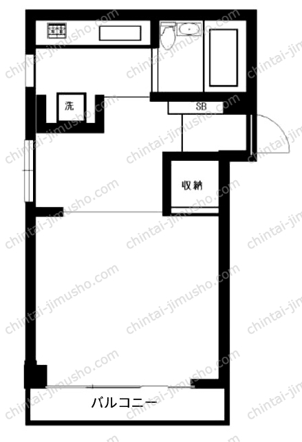 ハウス青山の間取図