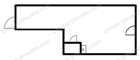 翔志ビルの間取図