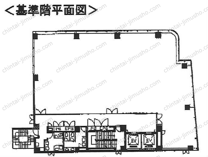 ヒューリック蛎殻町ビルの間取図