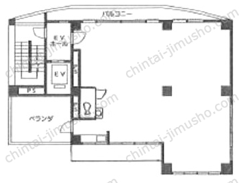 STビルの間取図