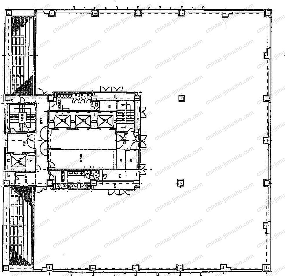 恵比寿ビジネスタワー／ビジネスエアポート恵比寿の間取図