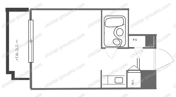 ラポール茅場町三恵ビルの間取図