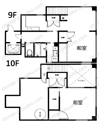 内山ビルの間取図