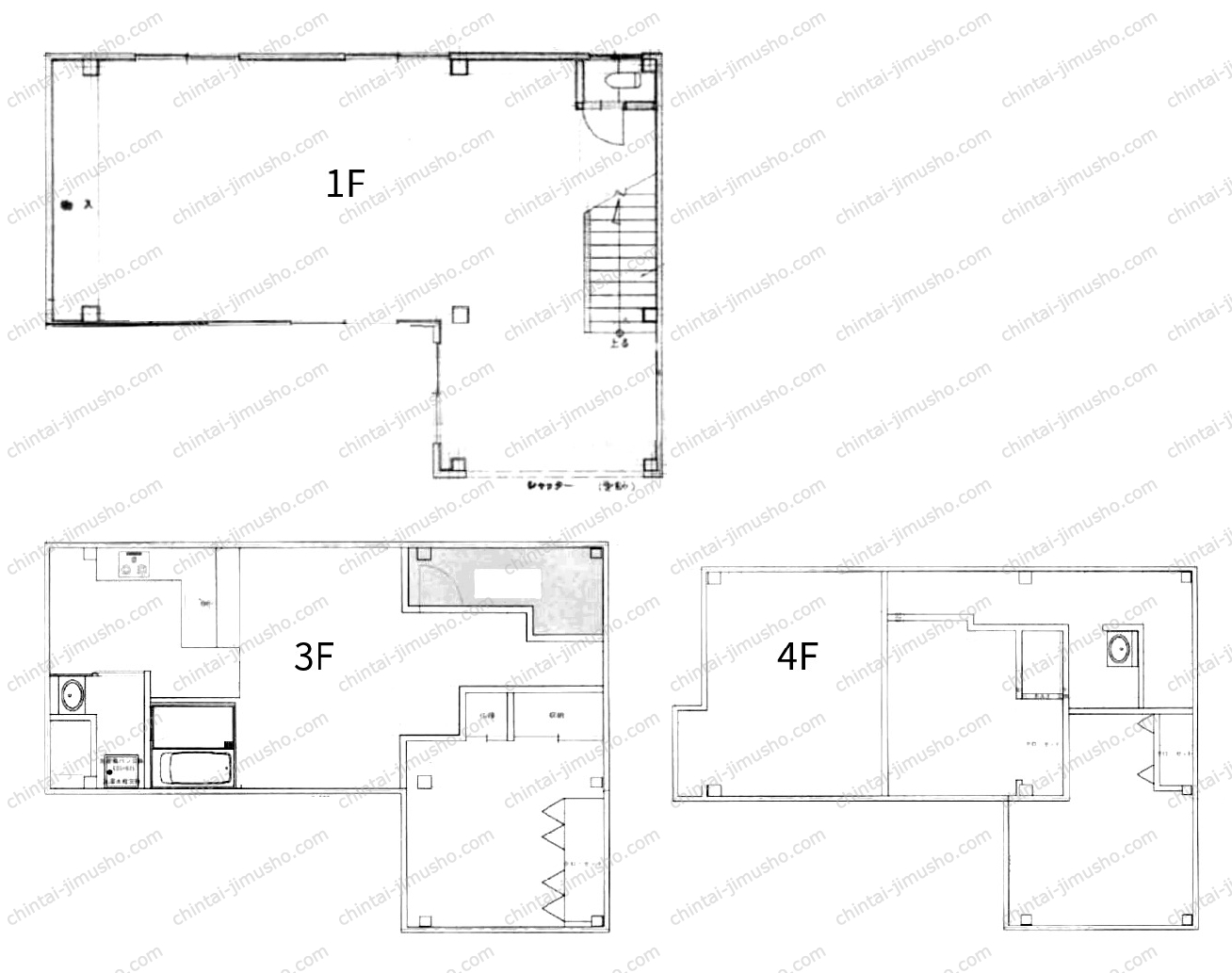 亀戸2丁目建物の間取図