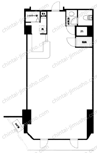 リバーサイドマンション綱島の間取図