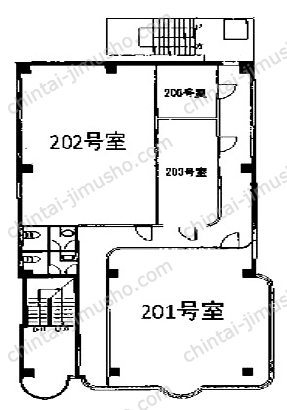 Kビル緑町の間取図