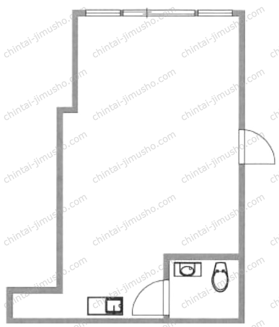 ニュー上馬マンションの間取図