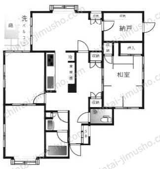 Green Houseの間取図