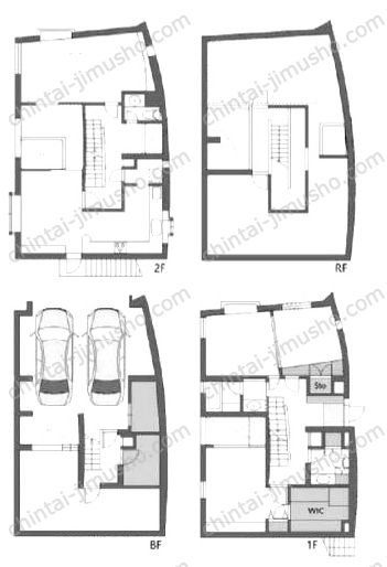 瀬田1丁目貸店舗事務所の間取図
