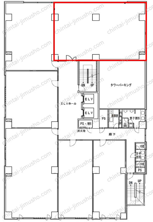 クレシェンドビルの間取図
