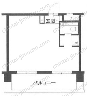 第5スカイビルの間取図