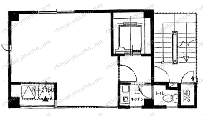 310表参道ビルの間取図