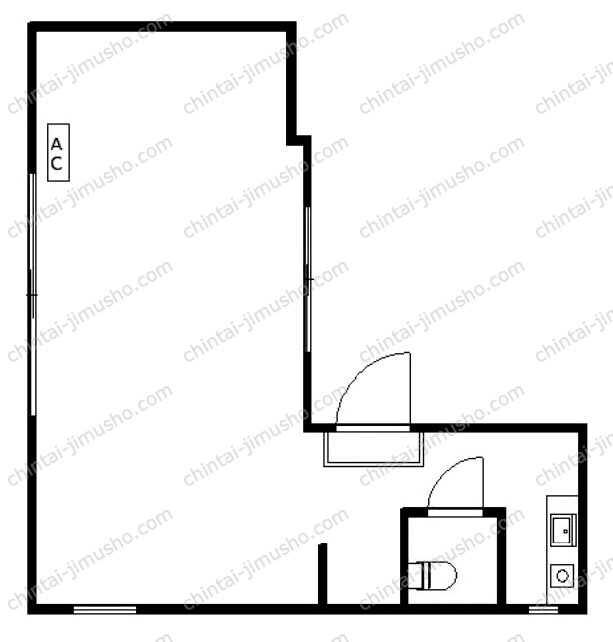 第17宮庭マンションの間取図