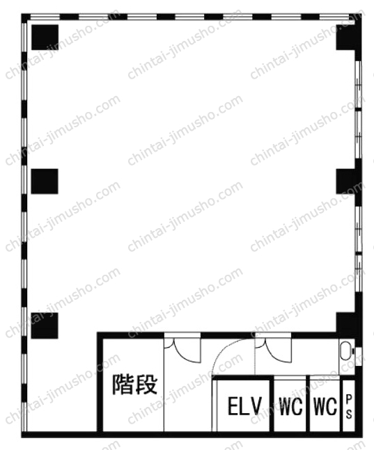 第五安田ビルの間取図