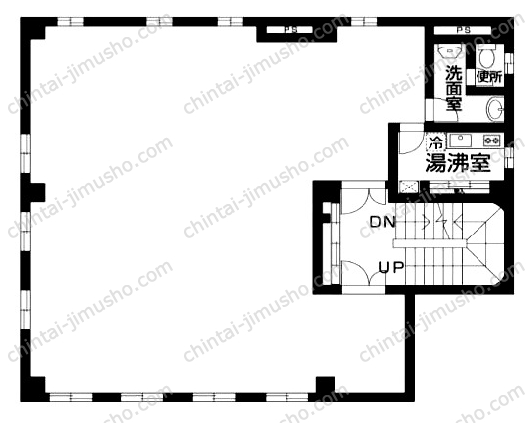 GFEビルの間取図